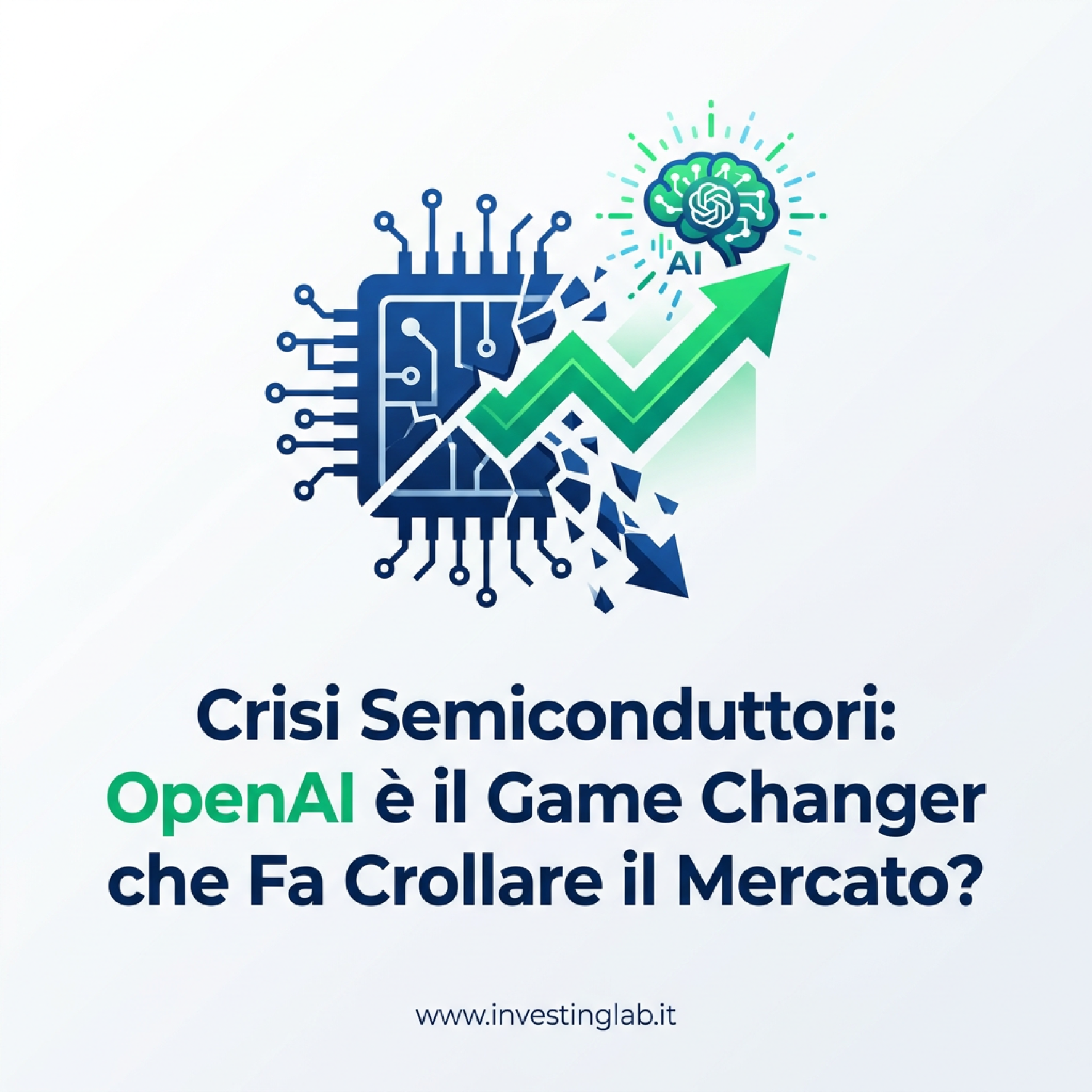 Copertina — Crisi Semiconduttori: OpenAI è il Game Changer che Fa Crollare il Mercato?