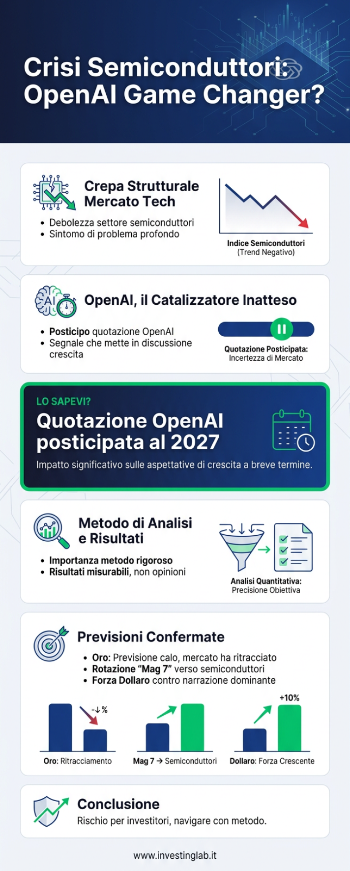 Infografica 1 -- Crisi Semiconduttori: OpenAI è il Game Changer che Fa Crollare il Mercato?