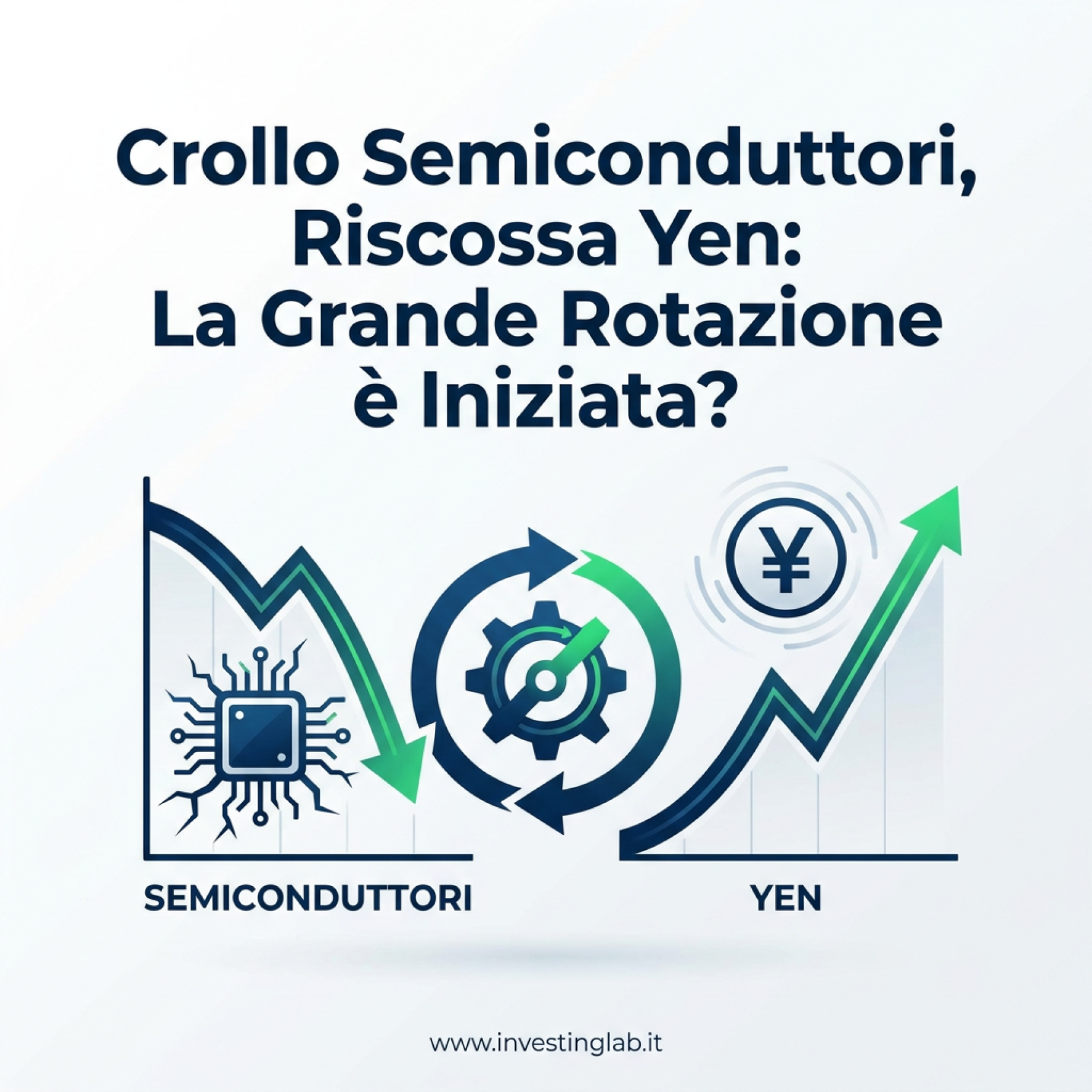 Copertina — Crollo Semiconduttori, Riscossa Yen: La Grande Rotazione è Iniziata?