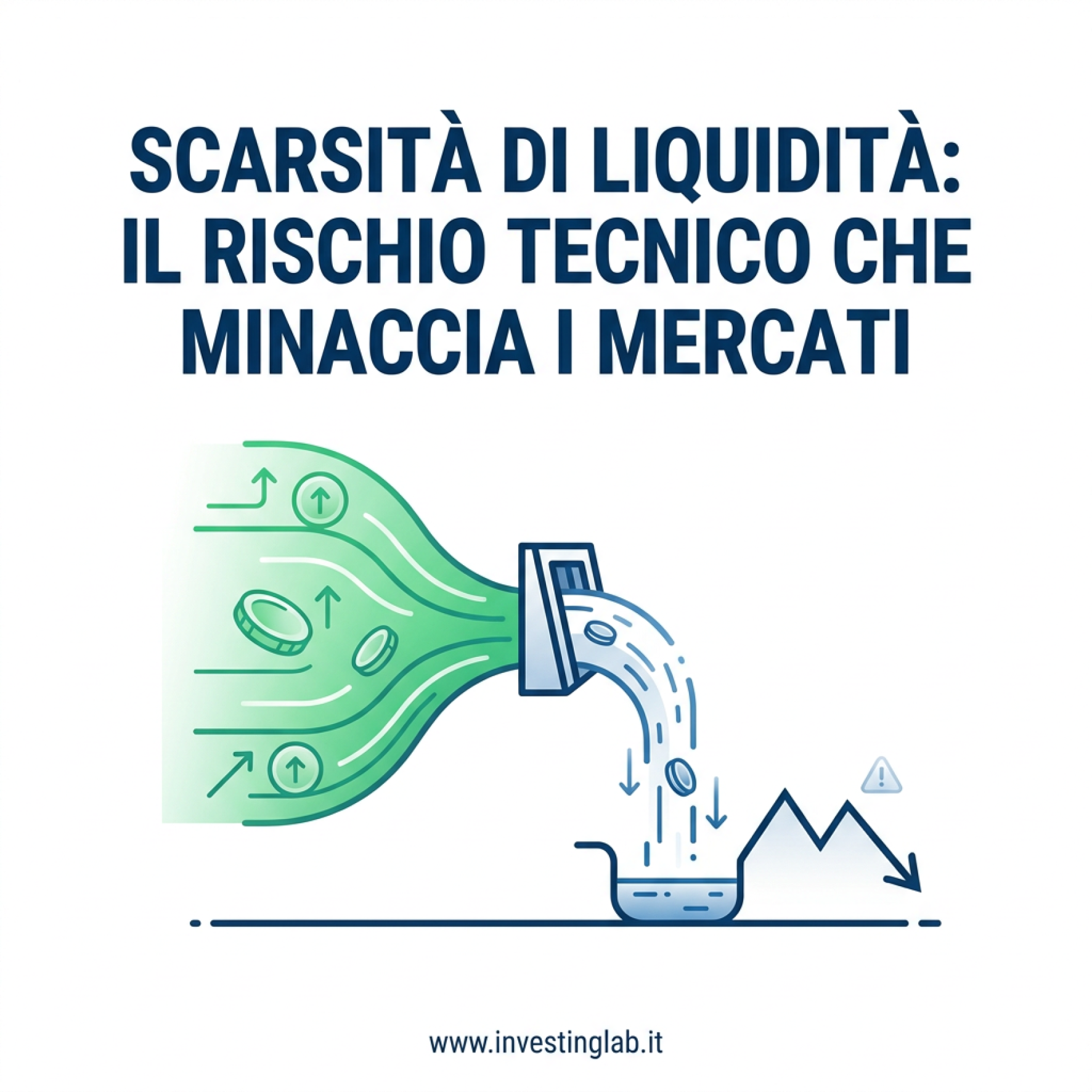 Copertina — Scarsità di Liquidità: Il Rischio Tecnico che Minaccia i Mercati