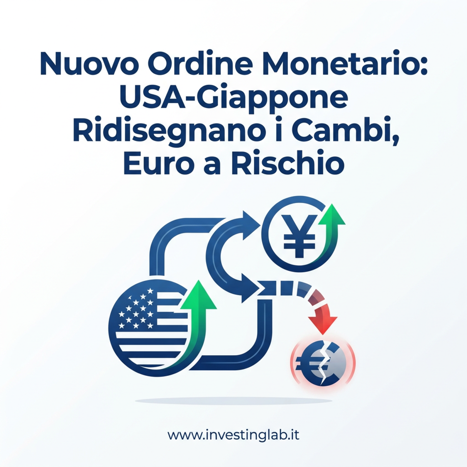 Copertina — Nuovo Ordine Monetario: USA-Giappone Ridisegnano i Cambi, Euro a Rischio