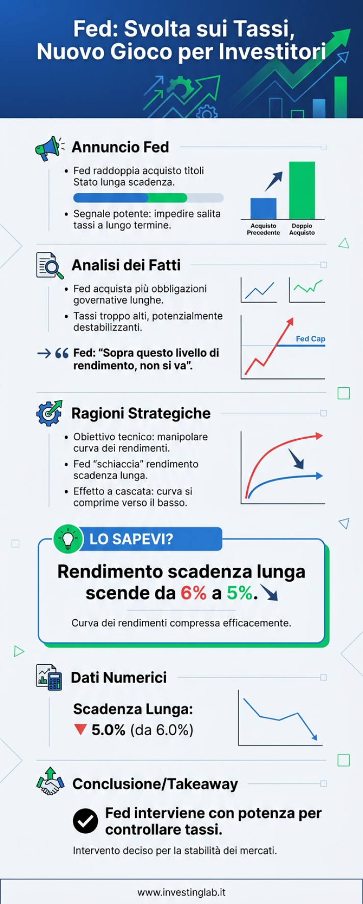 Infografica 1 -- Fed, la Svolta sui Tassi: Come Cambia Ora il Gioco per gli Investitori